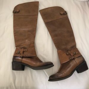 Vince Camuto leather over the knee boots
